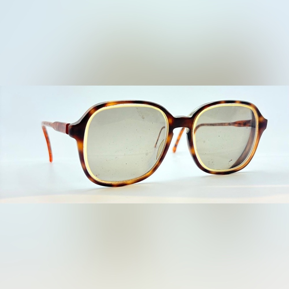 Vintage Swank Advocate 509-560 Tortoise Oval Sunglasses Frames Only